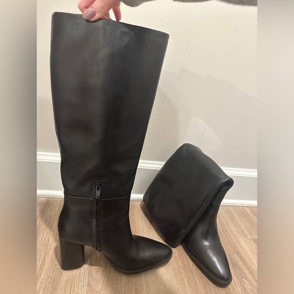 Zara Black Heeled Boots! - Picture 1 of 3